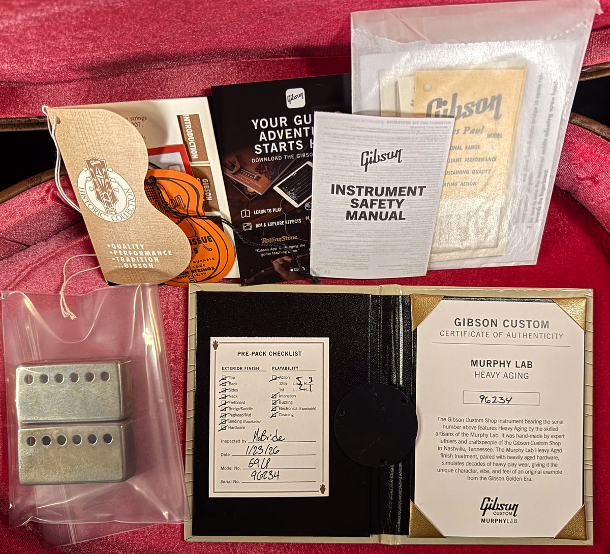 Gibson Custom Shop 1959 Les Paul Standard BOTB 86 Murphy Lab Heavy Aged (234)