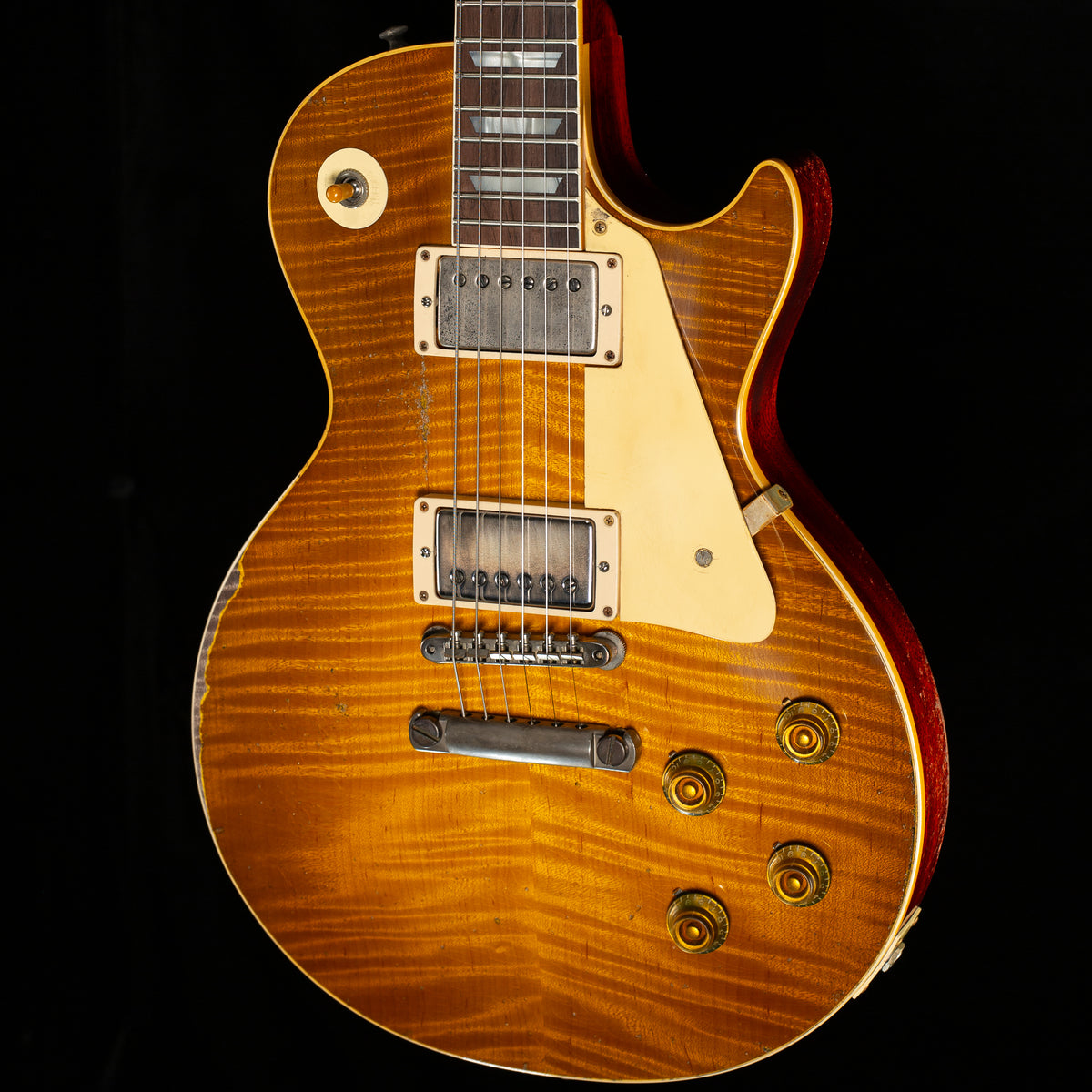 Gibson Custom Shop Willcutt Exclusive 1959 Les Paul Standard Murphy Lab Ultra Heavy Aged Green Lemon Fade Brazilian Fingerboard (306)