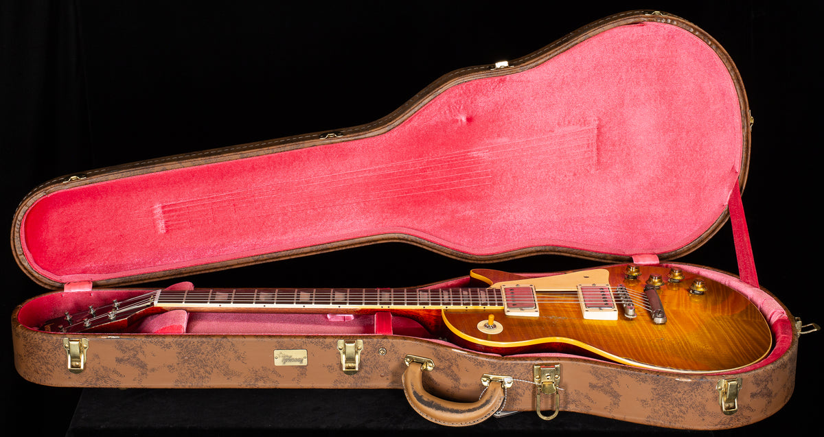 Gibson Custom Shop Willcutt Exclusive 1959 Les Paul Standard Murphy Lab Ultra Heavy Aged Green Lemon Fade Brazilian Fingerboard (306)