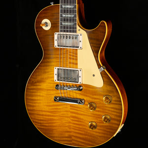 Gibson Custom Shop 1959 Les Paul Standard Green Lemon Fade Willcutt Cloudbucker Pickups (595)