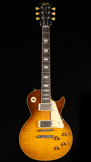 Gibson Custom Shop 1959 Les Paul Standard Murphy Lab Ultra Light Aged Green Lemon Fade Willcutt Cloudbucker Pickups (616)
