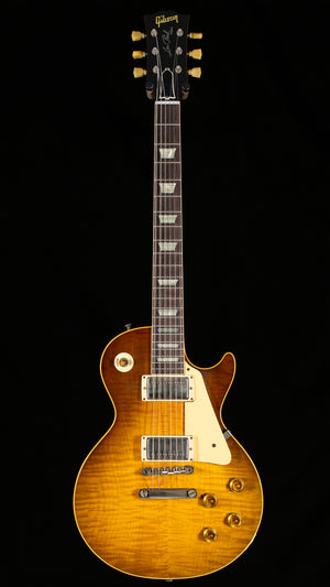 Gibson Custom Shop Willcutt Cavern Collection 1959 Les Paul Standard Murphy Lab Ultra Light Aged Green Lemon Fade Chambered (643)