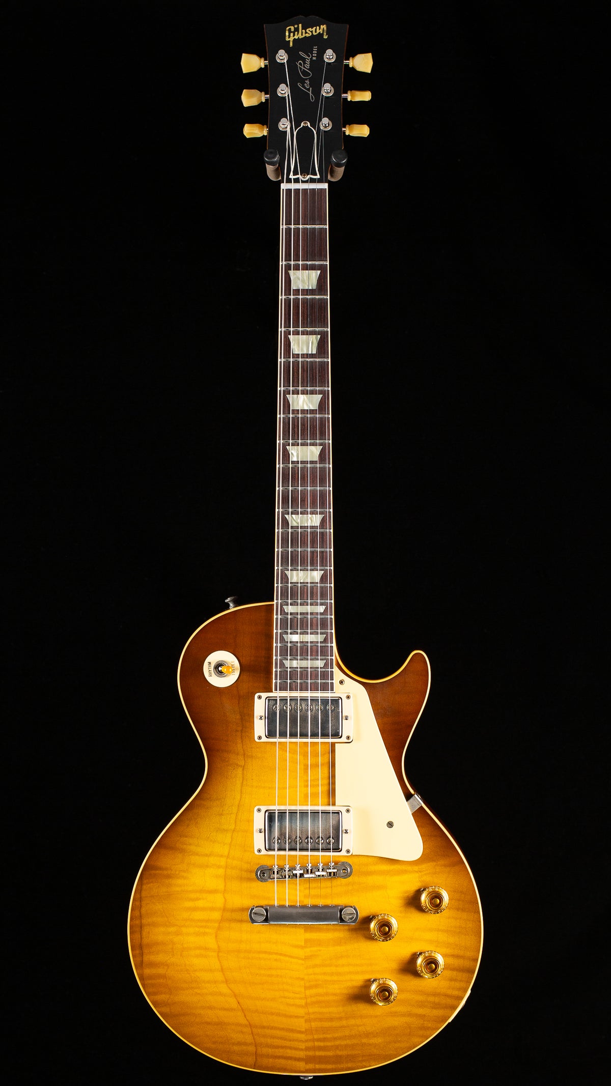Gibson Custom Shop Willcutt Cavern Collection 1959 Les Paul Standard Murphy Lab Ultra Light Aged Green Lemon Fade Chambered (660)