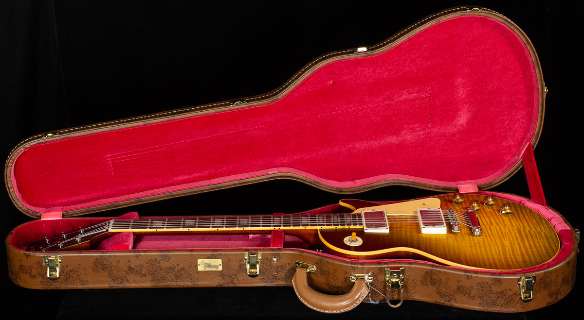 Gibson Custom Shop Willcutt Cavern Collection 1959 Les Paul Standard Green Lemon Fade Chambered (670)