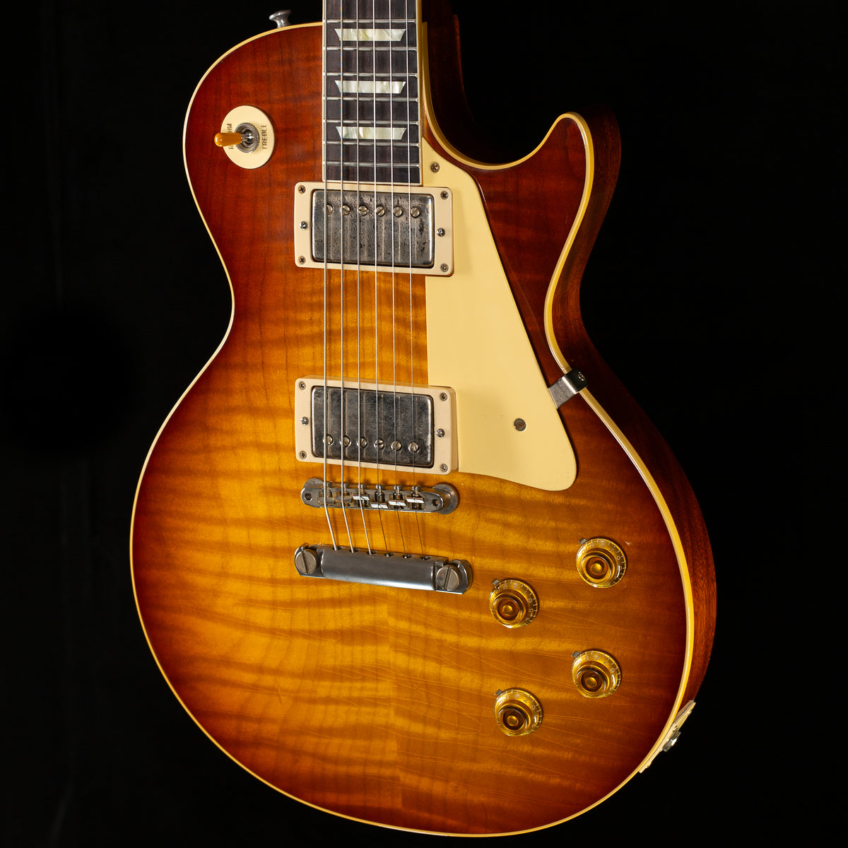 Gibson Custom Shop Willcutt Cavern Collection 1959 Les Paul Standard Reissue Murphy Lab Ultra Light Aged Slow Iced Tea Fade Chambered (673)