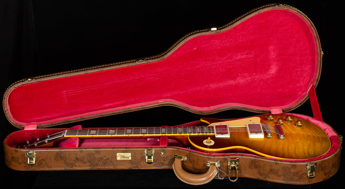 Gibson Custom Shop Willcutt Cavern Collection 1959 Les Paul Standard Green Lemon Fade Chambered (677)