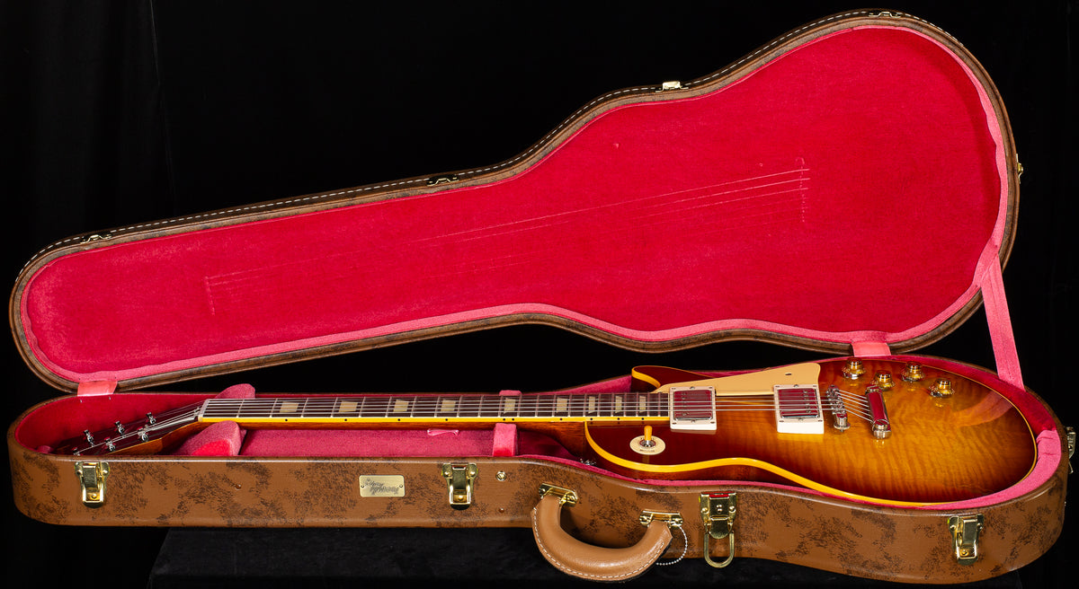 Gibson Custom Shop Willcutt Cavern Collection 1959 Les Paul Standard VOS Slow Iced Tea Fade Chambered (679)