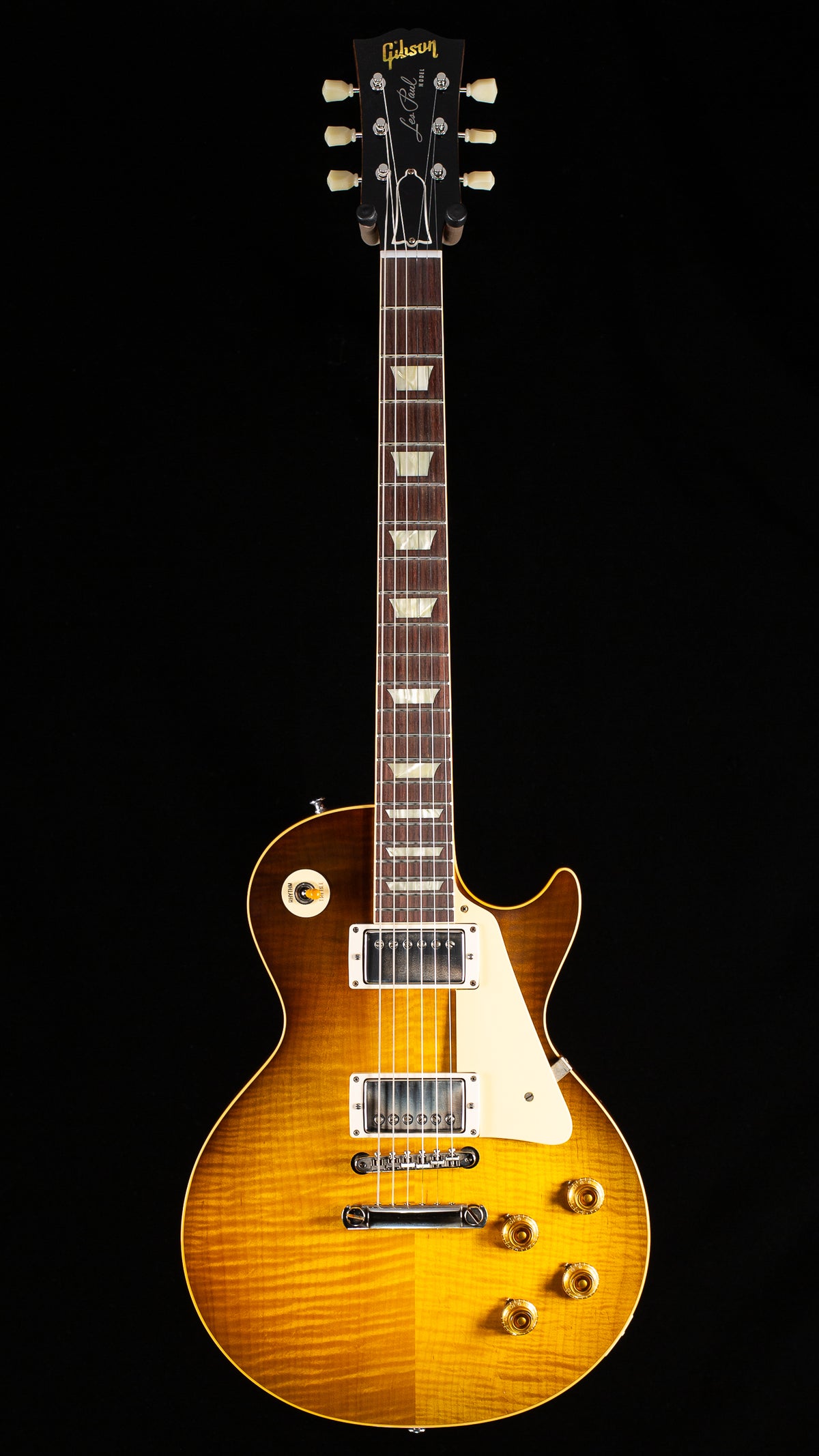 Gibson Custom Shop Willcutt Cavern Collection 1959 Les Paul Standard Green Lemon Fade Chambered (690)