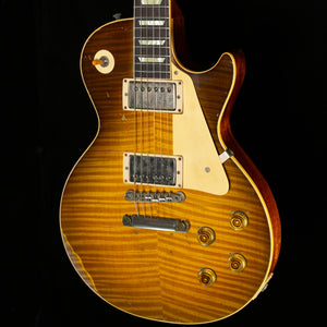 Gibson Custom Shop 1959 Les Paul Standard Murphy Lab Ultra Heavy Aged Green Lemon Fade Willcutt Cloudbucker Pickups (695)