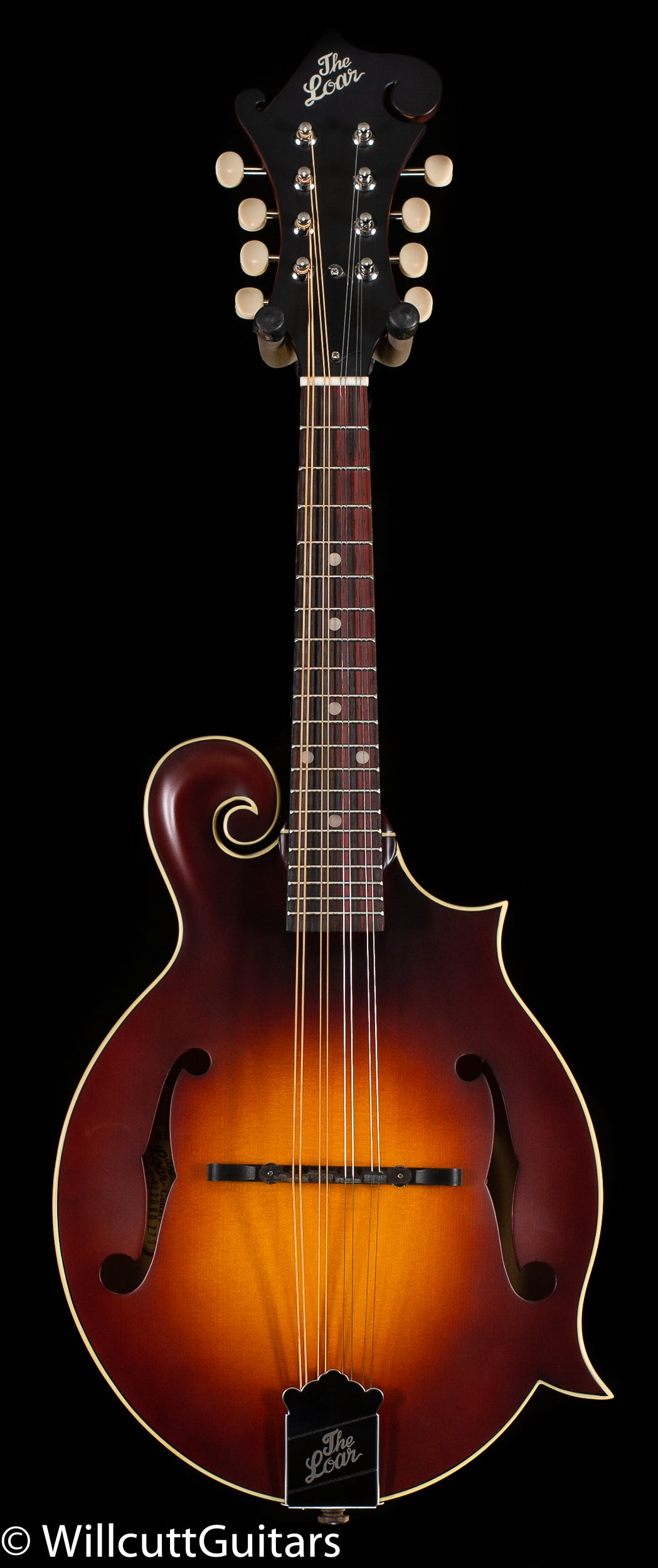 Loar LM-590 F Mandolin All Solid Matte Sunburst (779)