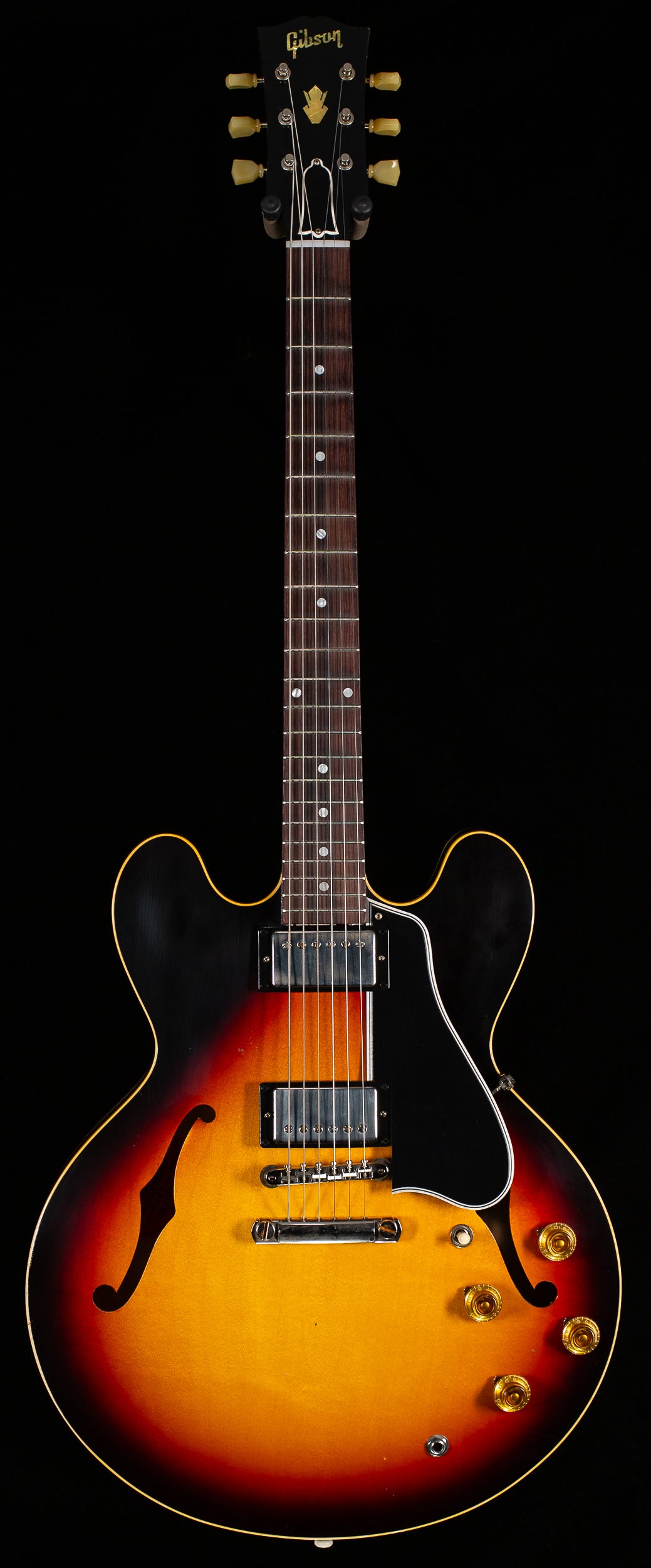 Gibson Custom Shop 1958 ES-335 Reissue Triburst Murphy Lab Light Aged NH (090)