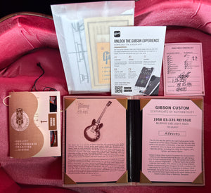 2024 Gibson Custom Shop 1958 ES-335 Reissue Triburst Murphy Lab Light Aged