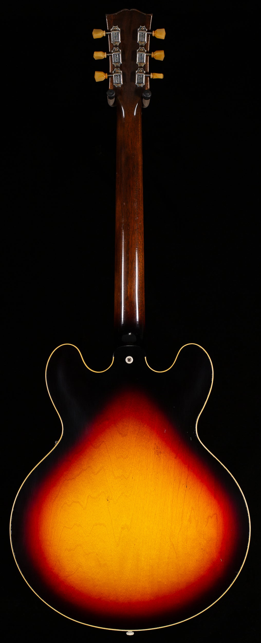 Gibson Custom Shop 1958 ES-335 Reissue Triburst Murphy Lab Light Aged NH (143)