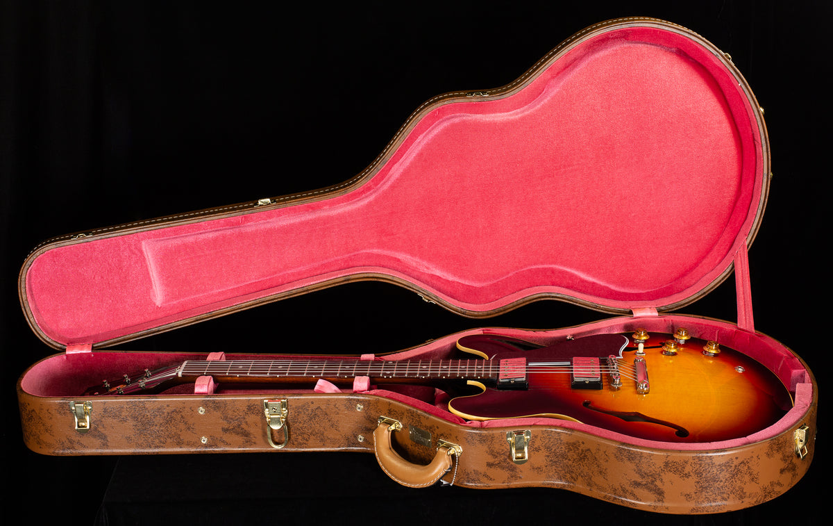 Gibson Custom Shop 1958 ES-335 Reissue Triburst Murphy Lab Light Aged NH (143)