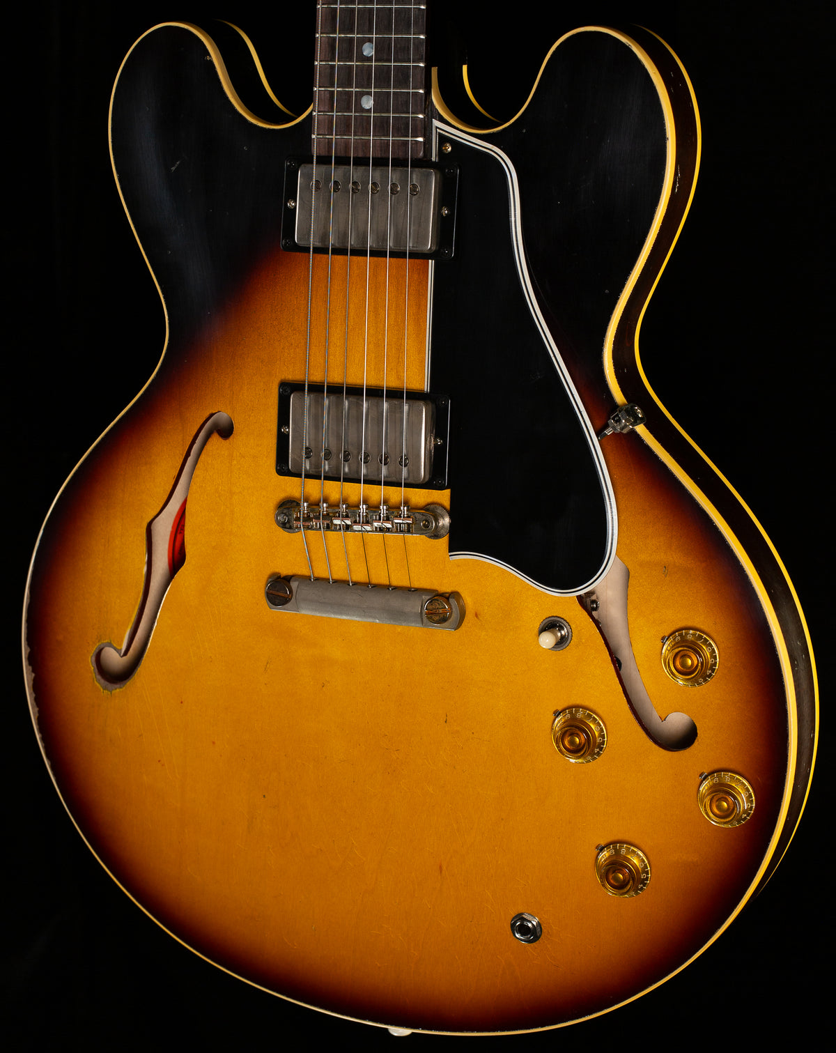 Gibson Custom Shop 1958 ES-335 Reissue Tobacco Burst Murphy Lab Heavy Aged NH (200)