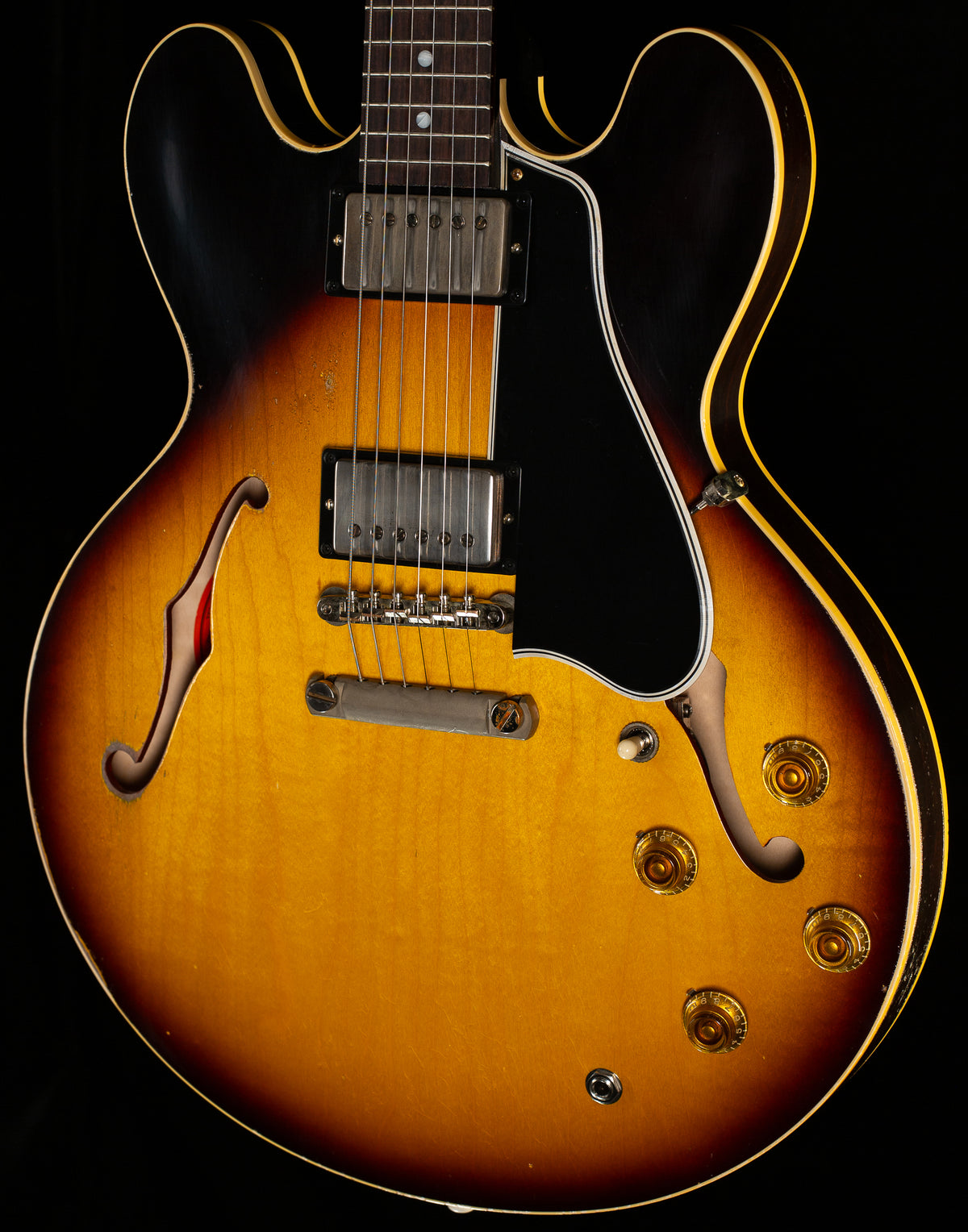 Gibson Custom Shop 1958 ES-335 Reissue Tobacco Burst Murphy Lab Heavy Aged NH (201)