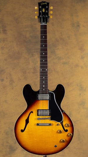 2024 Gibson Custom Shop Murphy Lab '58 ES-335 Reissue Heavy Aged Tobacco Burst