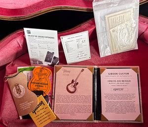 2024 Gibson Custom Shop Murphy Lab '58 ES-335 Reissue Heavy Aged Tobacco Burst