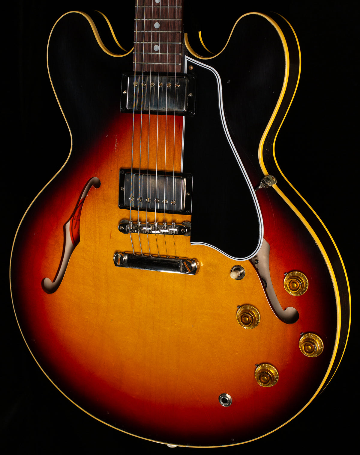 Gibson Custom Shop 1958 ES-335 Reissue Triburst Murphy Lab Light Aged NH (302)