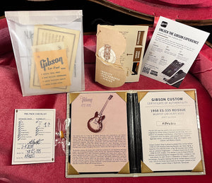 Gibson Custom Shop 1958 ES-335 Reissue Dirty Blonde Murphy Lab Heavy Aged (310)