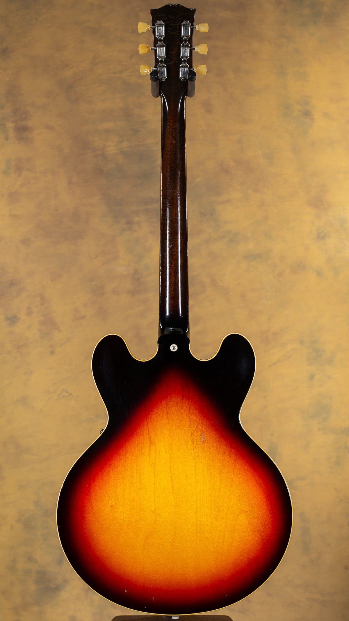 2024 Gibson Custom Shop 1958 ES-335 Reissue Triburst Murphy Lab Light Aged Headstock Repair