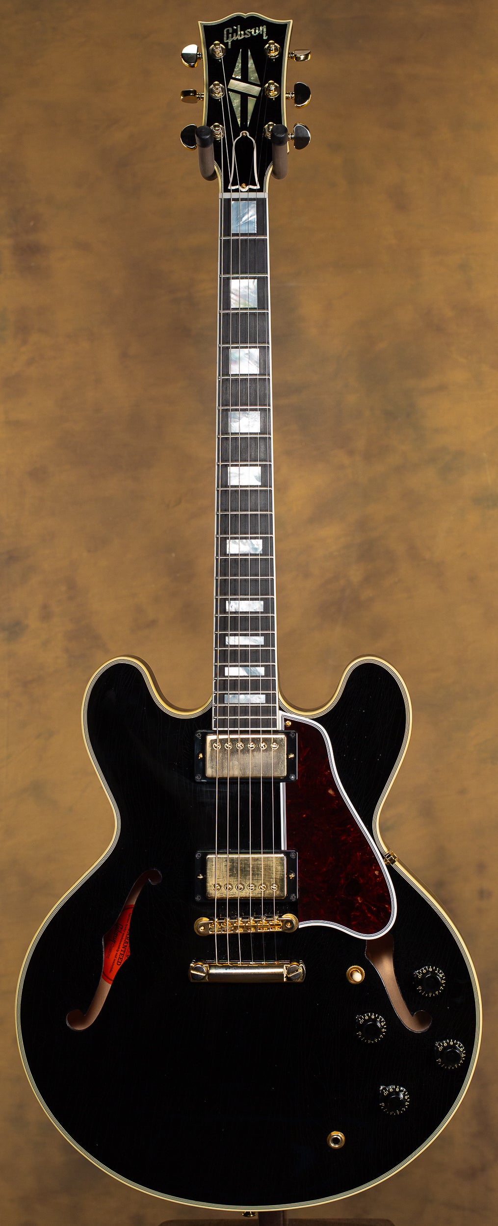 Gibson Custom Shop 1959 ES-355 Reissue Stop Bar Murphy Lab Ultra Light Aged Ebony