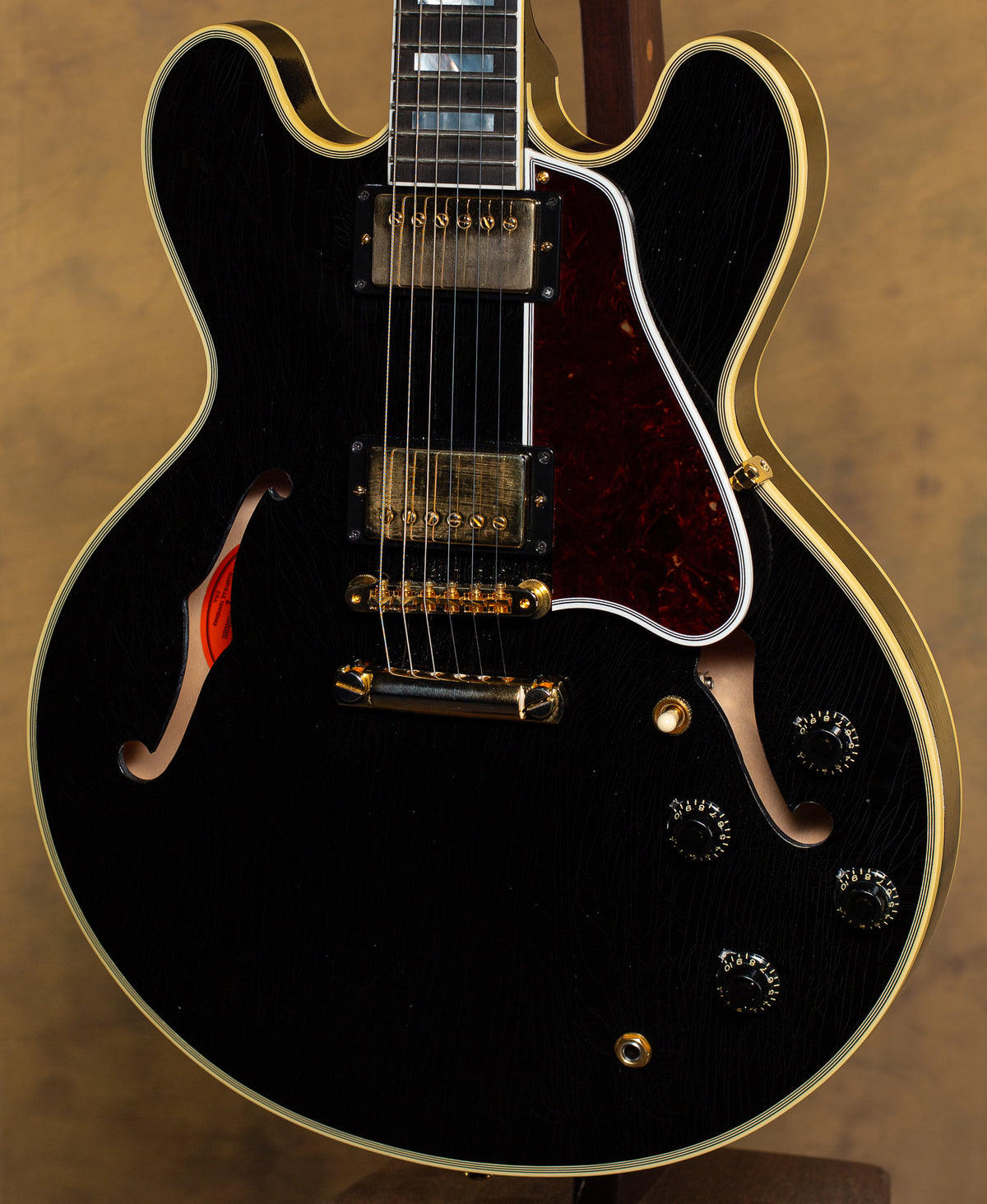 Gibson Custom Shop 1959 ES-355 Reissue Stop Bar Murphy Lab Ultra Light Aged Ebony