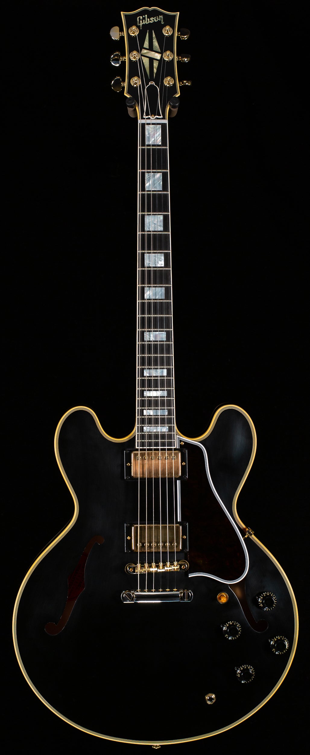 Gibson Custom Shop 1959 ES-355 Reissue Stop Bar VOS Ebony (547)