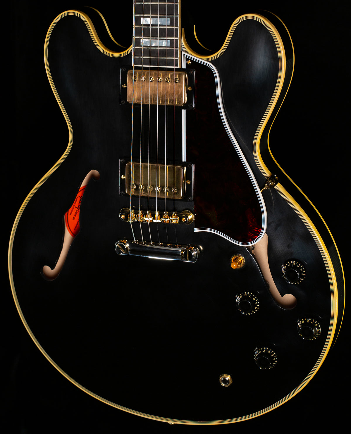 Gibson Custom Shop 1959 ES-355 Reissue Stop Bar VOS Ebony (547)