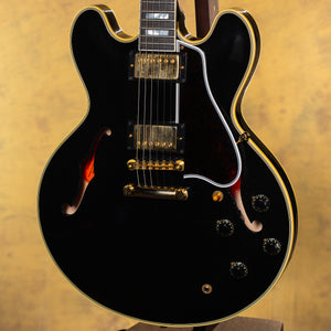 2025 Gibson Custom Shop 1959 ES-355 Reissue Stop Bar Murphy Lab Ultra Light Aged Ebony