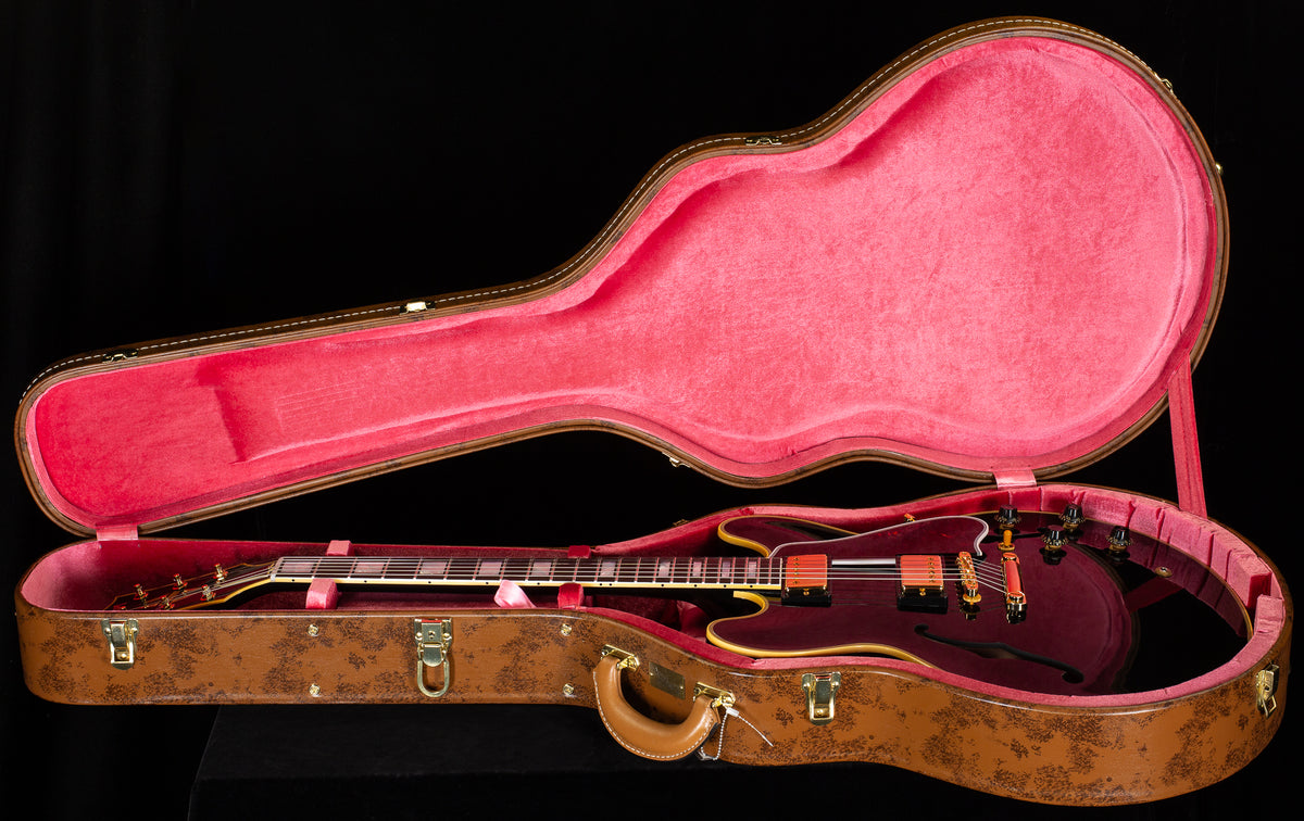 Gibson Custom Shop 1959 ES-355 Reissue Stop Bar Murphy Lab Ultra Light Aged Ebony (133)