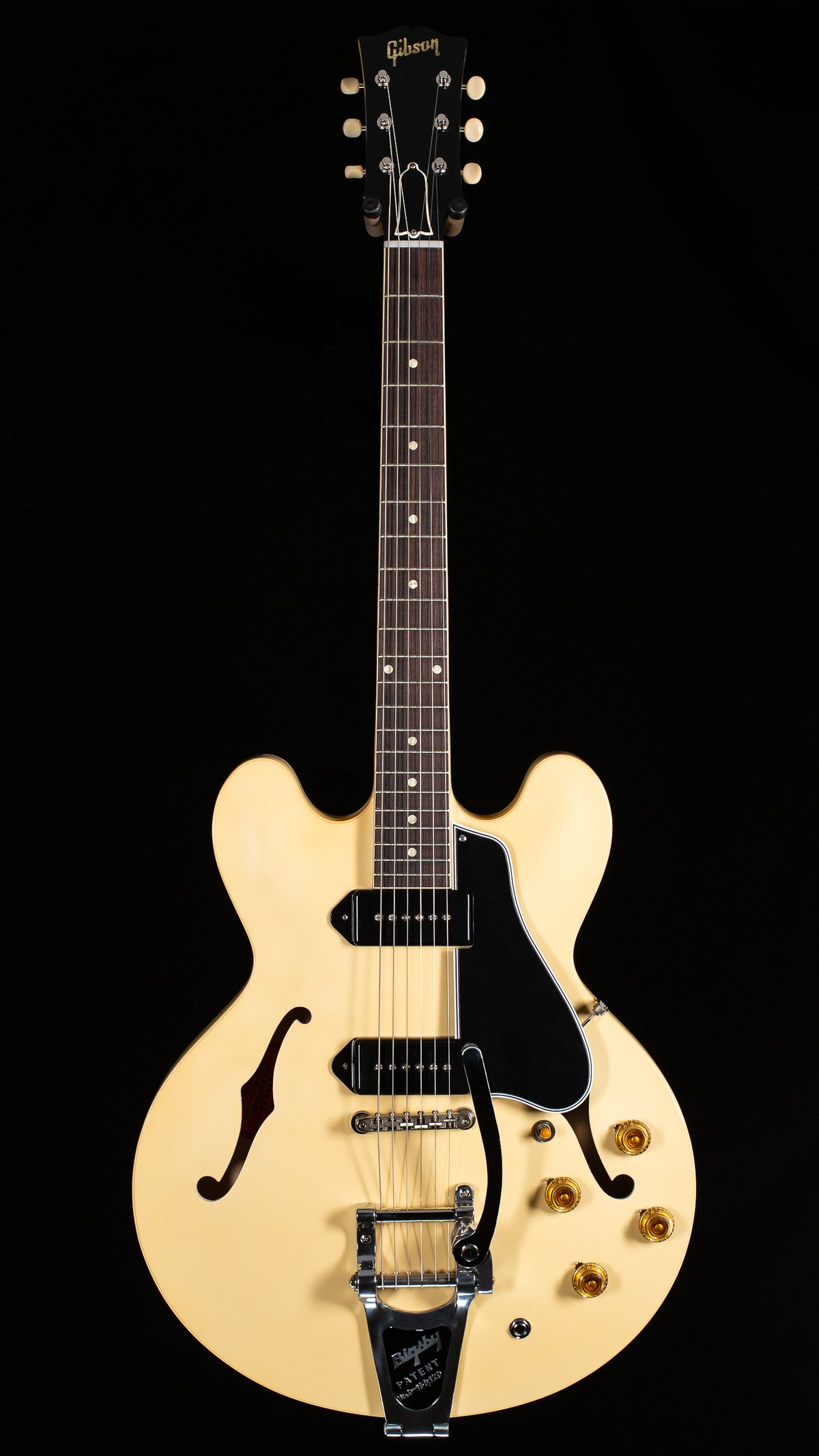 Gibson Custom Shop Limited Edition 1959 ES-330 Reissue VOS Antique White w/Bigsby (205)