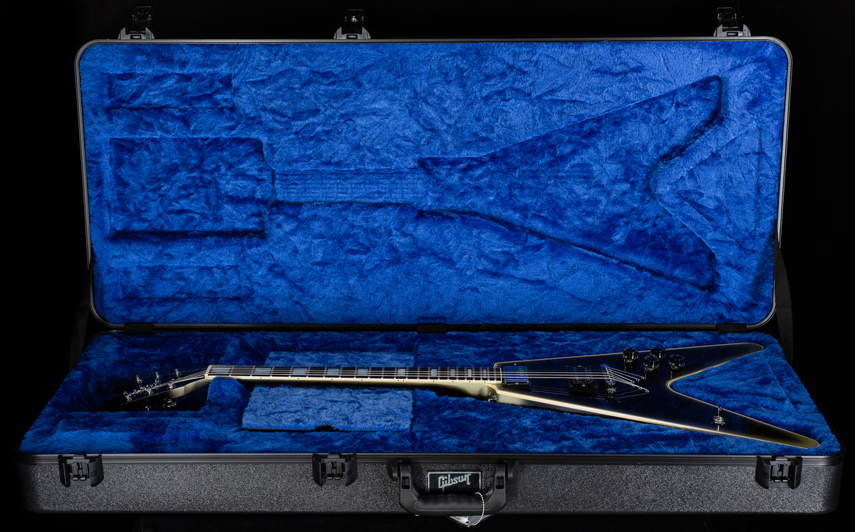 Gibson Custom Shop Adam Jones Flying V Custom Reverse Antique Murphy Lab Aged Silverburst (J47)