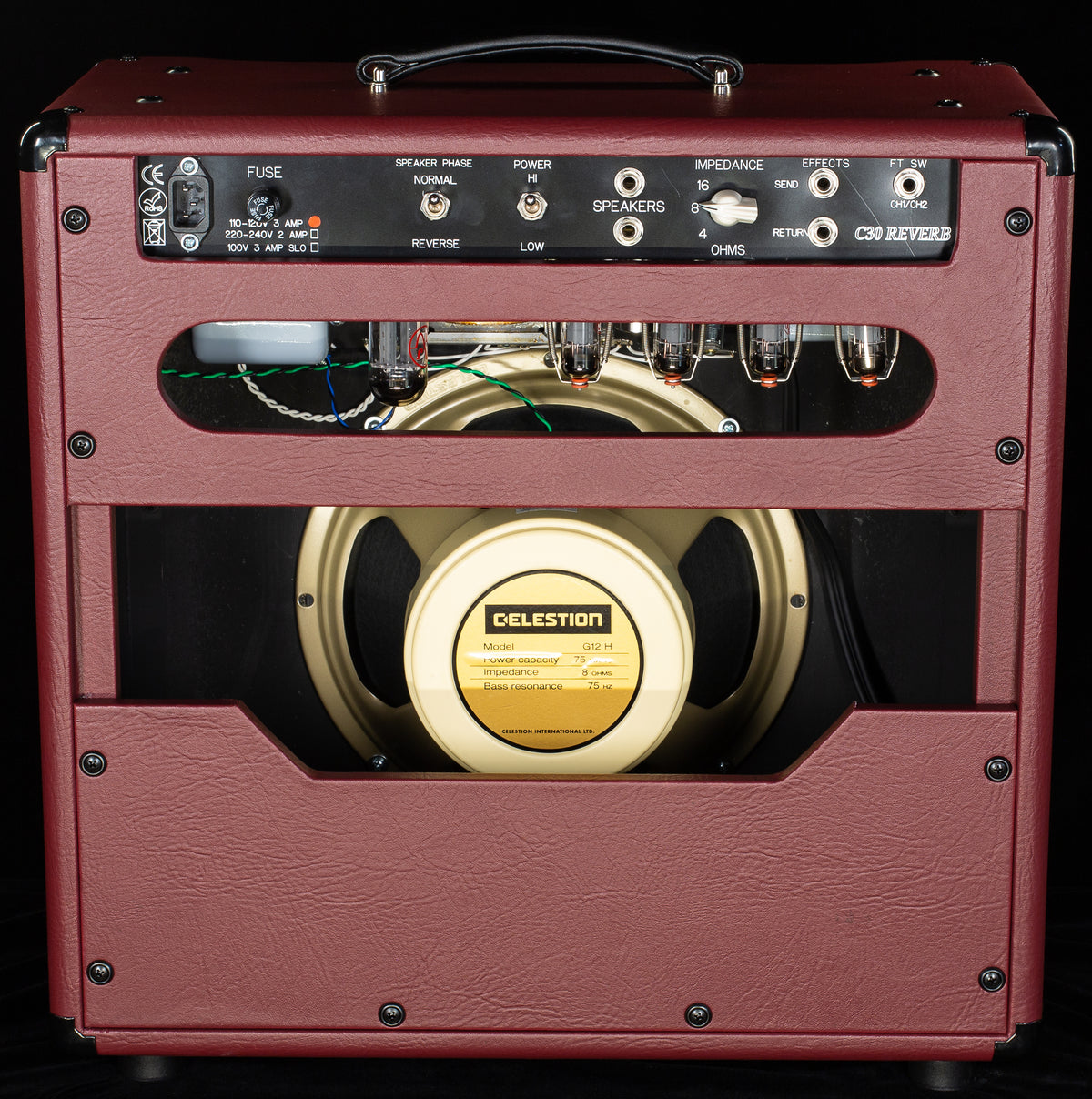 Matchless SC-30 112 Combo with Reverb Burgundy Gold (096)