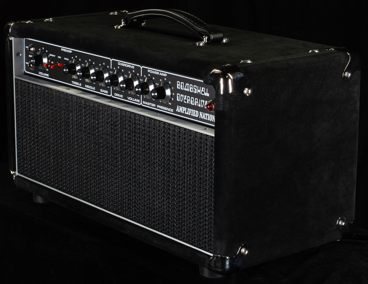 Amplified Nation Bombshell Overdrive Head 50W Black Suede (126)