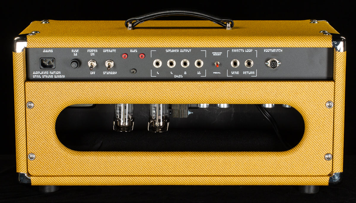 Amplified Nation Steel String Singer 50W Head Tweed