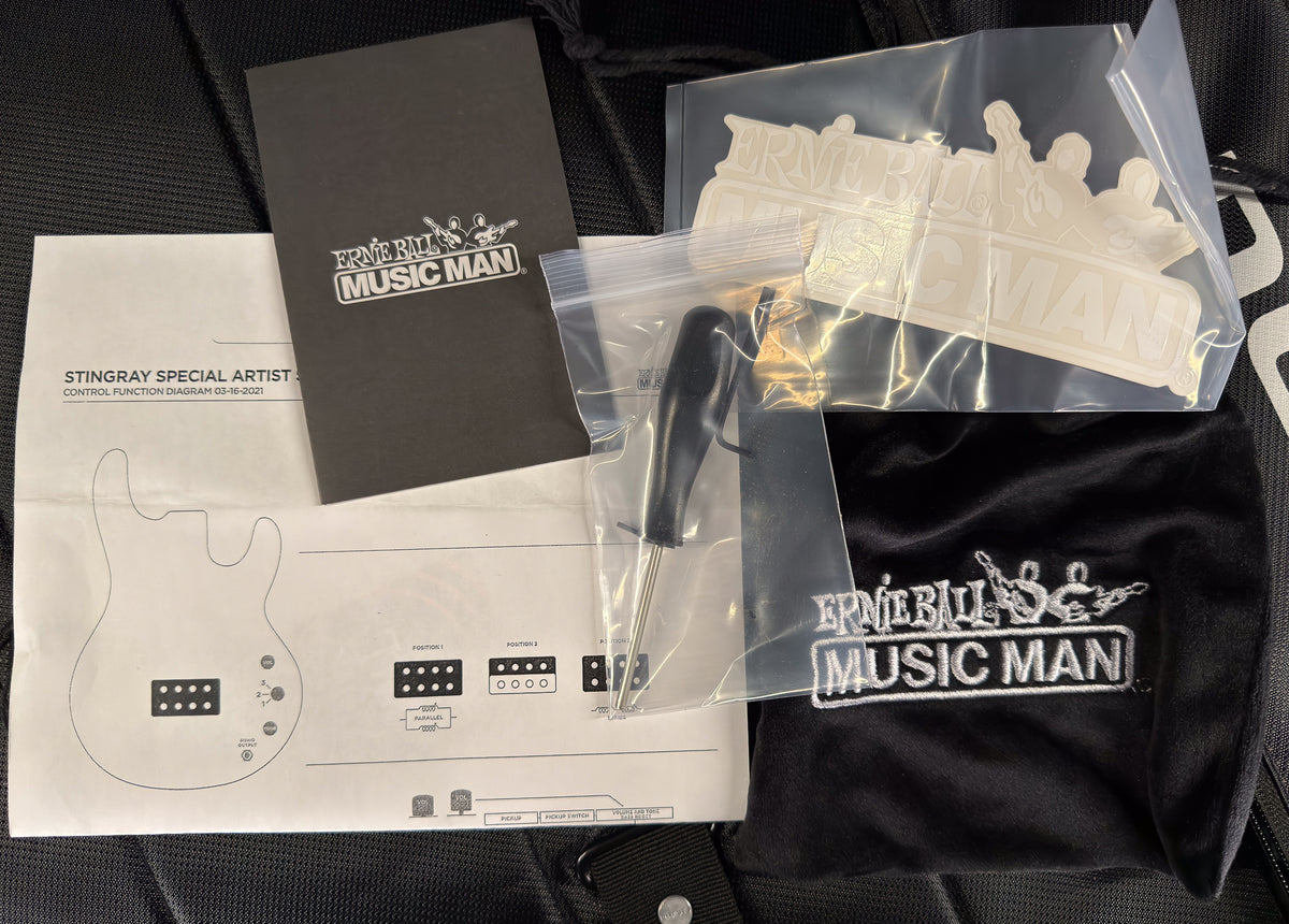 Ernie Ball Music Man StingRay 4 Special Tim Commerford Passive Natural (537)