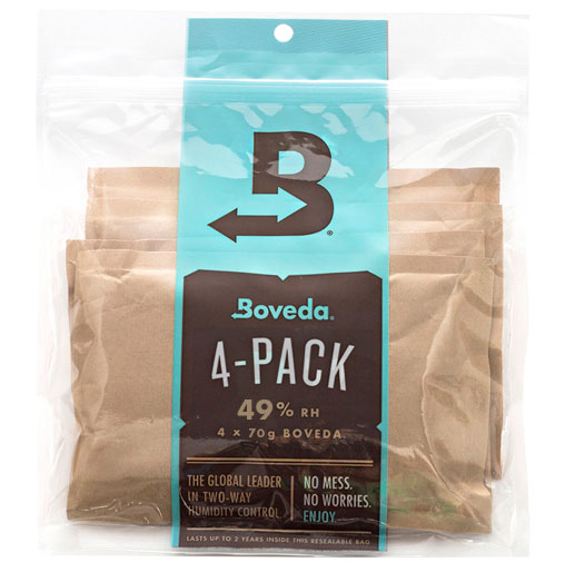 Boveda 2-Way Humidity Control, Refill 4-pack
