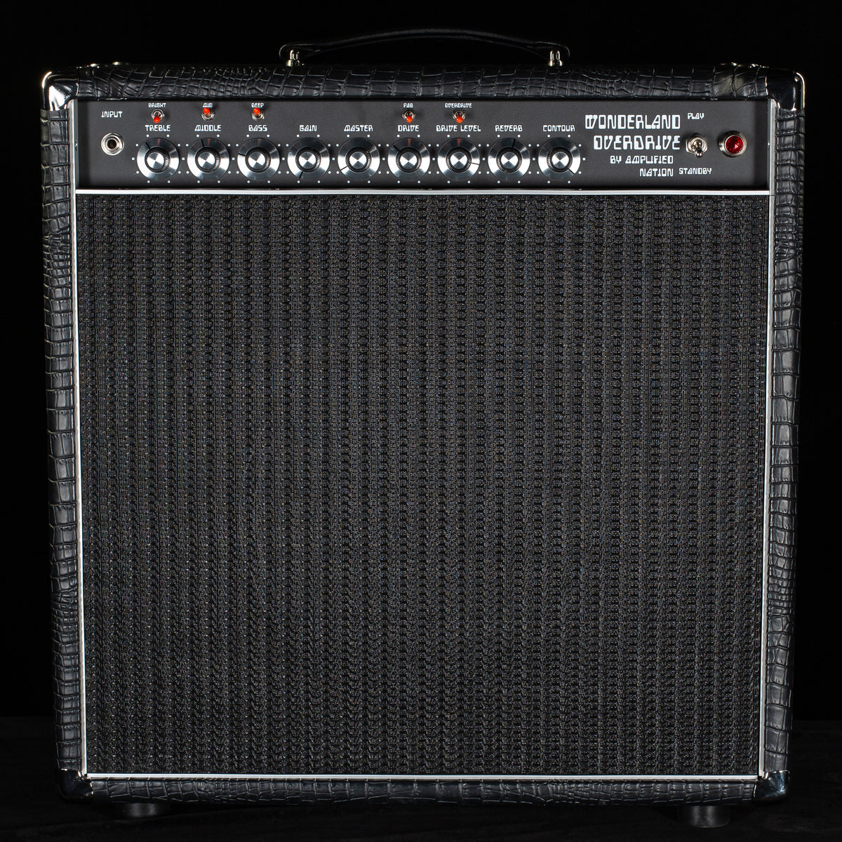 Amplified Nation Wonderland Overdrive 50w Combo Black Croc/Black Cloth + Creamback (660)