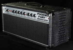 Amplified Nation Phoenix Fury 50w Head Black Croc/Black Cloth (188)
