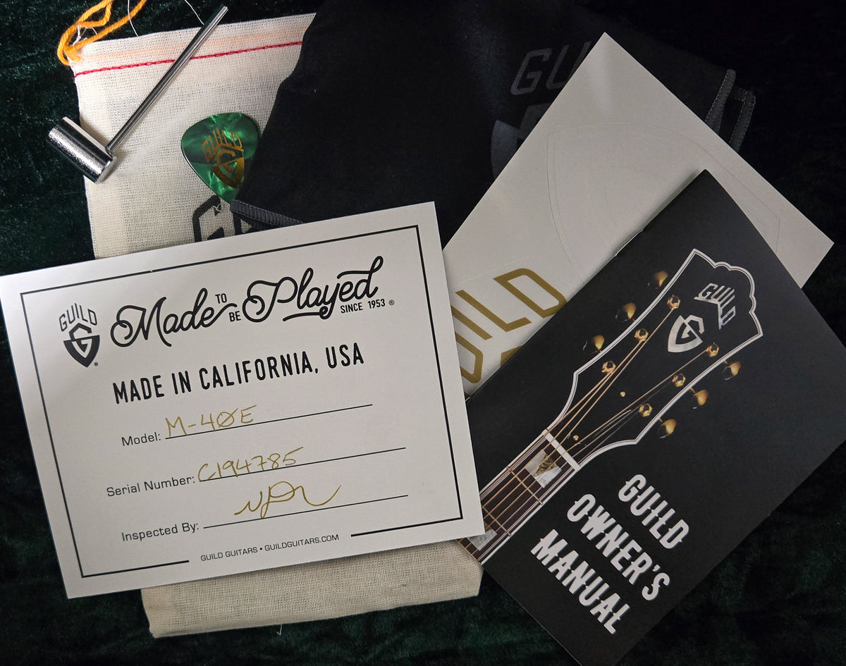 Guild M-40E Troubadour Antique Burst (785)