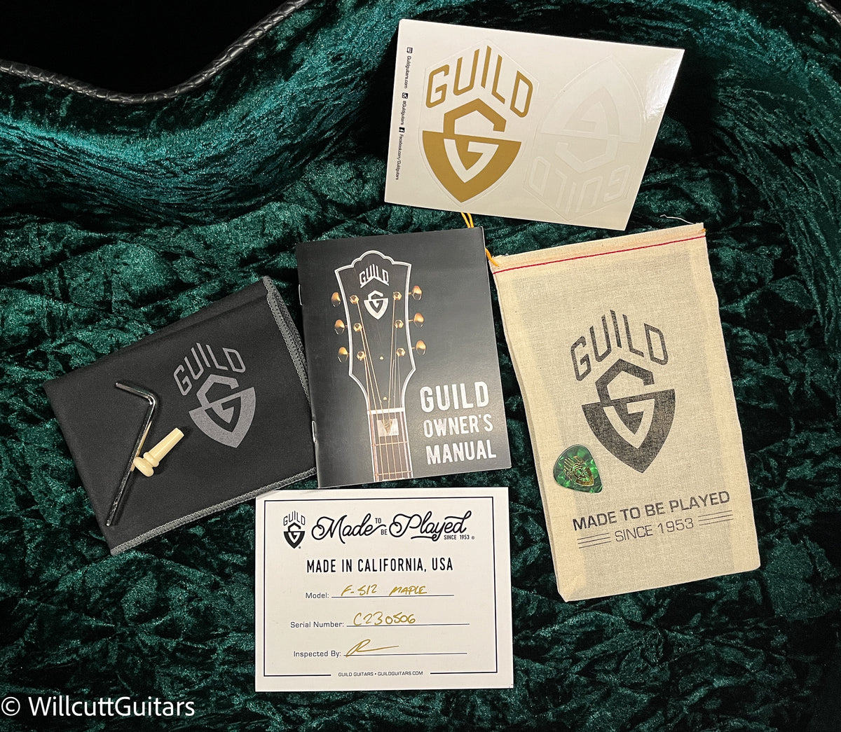 Guild F-512 12 String Maple Blonde (506)