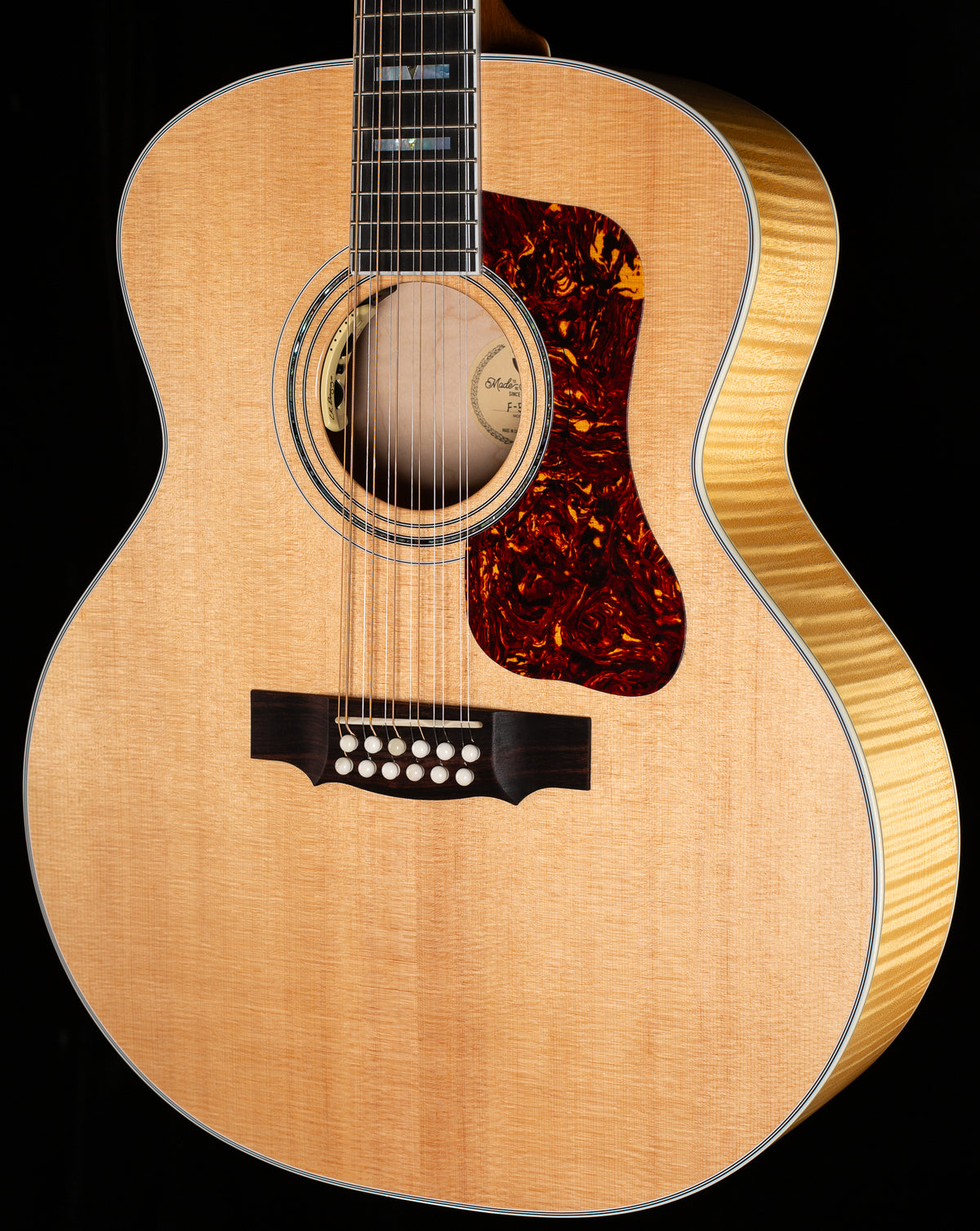 Guild F-512E  12-String Maple Blonde (536)