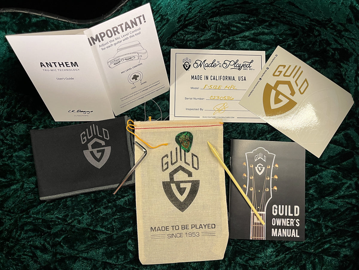 Guild F-512E  12-String Maple Blonde (536)