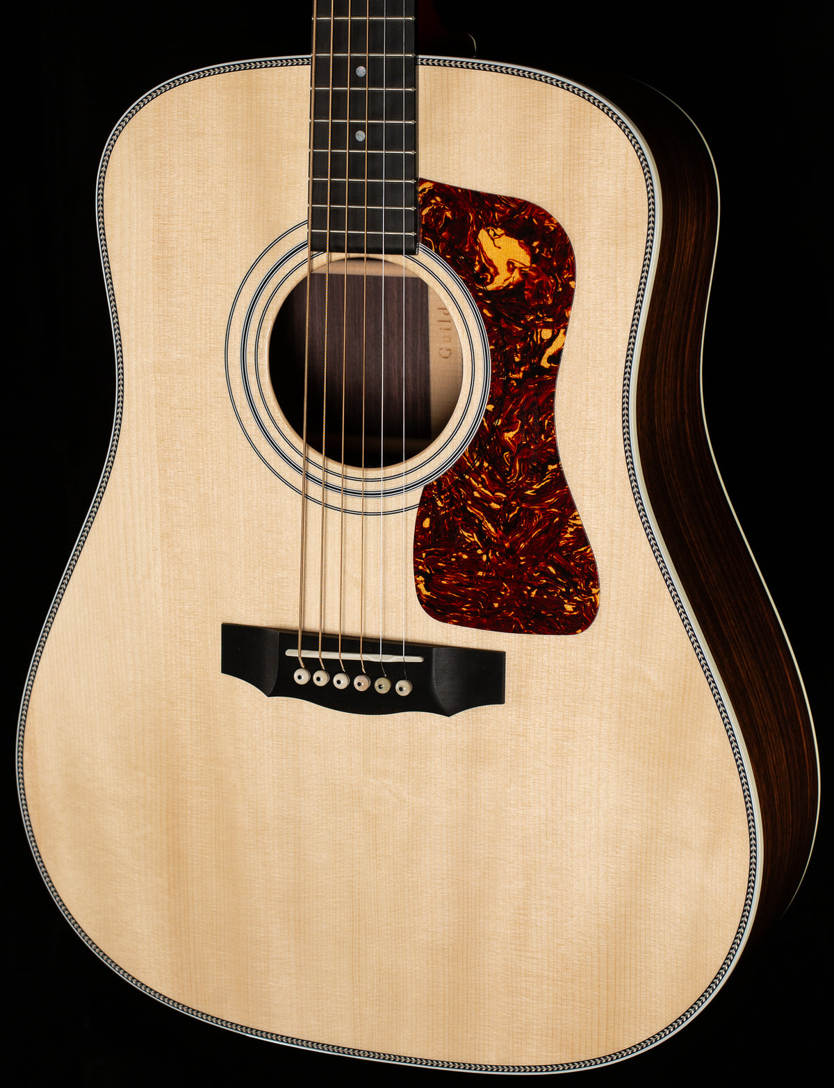 Guild GSR D-50 Traditional Herringbone NAT SP/RW W/C (376)