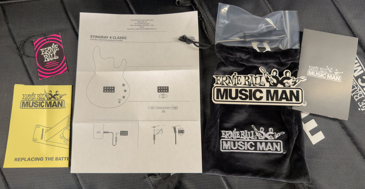 Ernie Ball Music Man Pino Palladino StingRay Fretless 79 Burst (861)