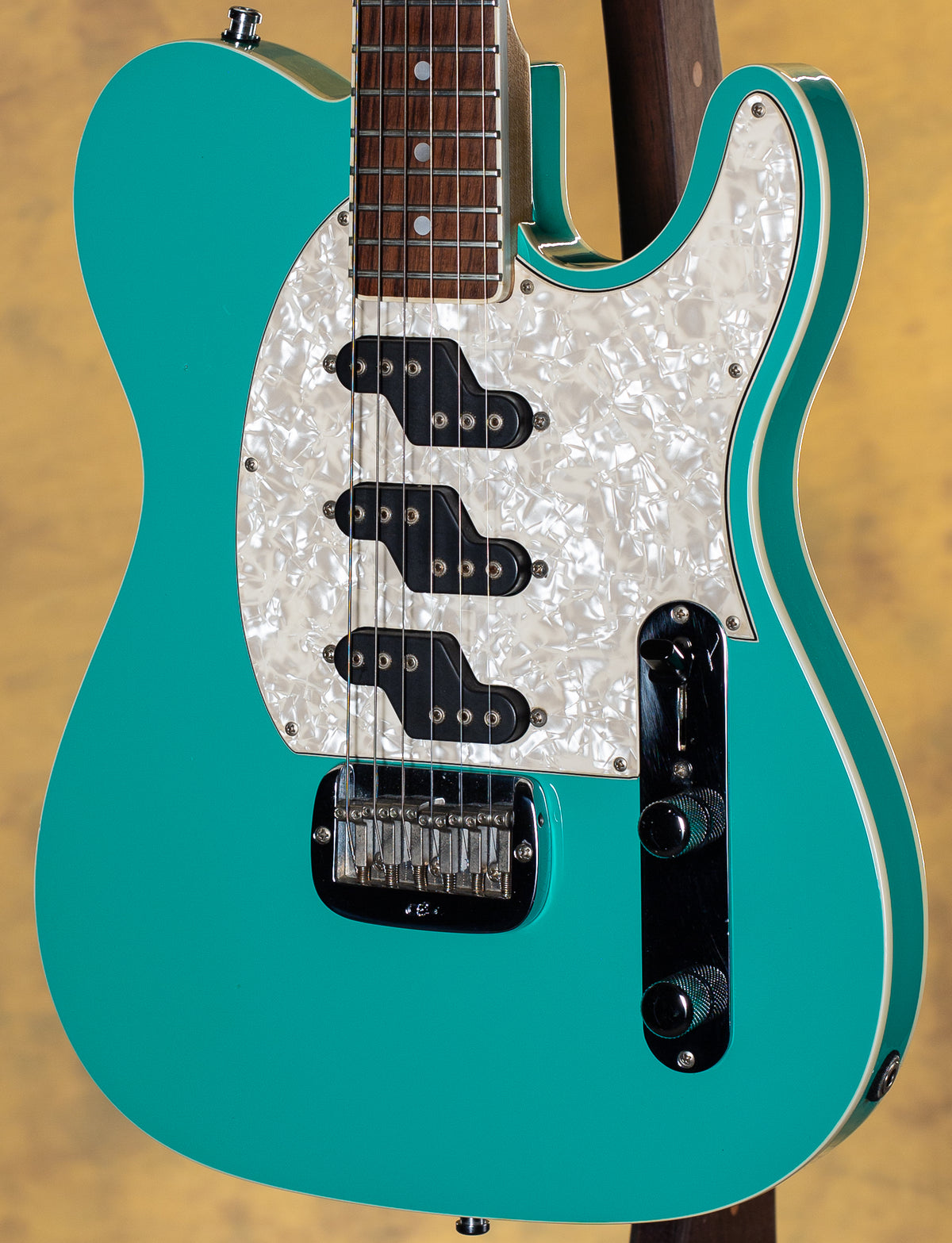 G&amp;L Fullerton Deluxe Asat Z3 Seafoam Green