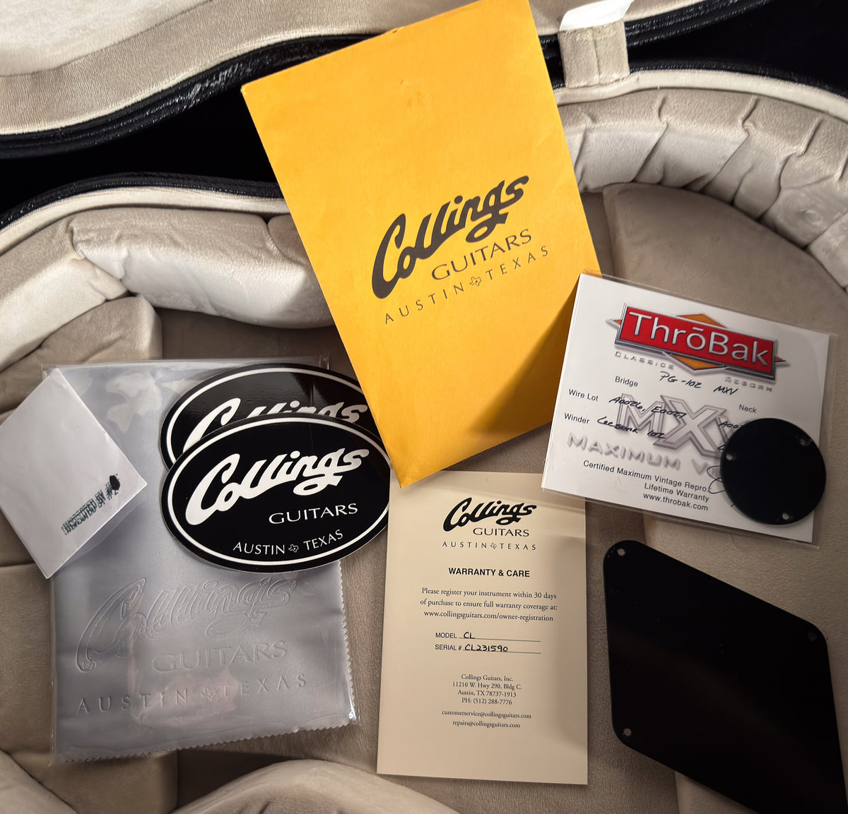 2023 Collings City Limits Custom Finish Aged ThroBak