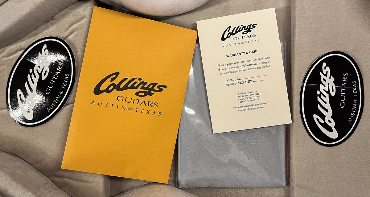 Collings City Limits Custom Finish Aged ThroBak (590)