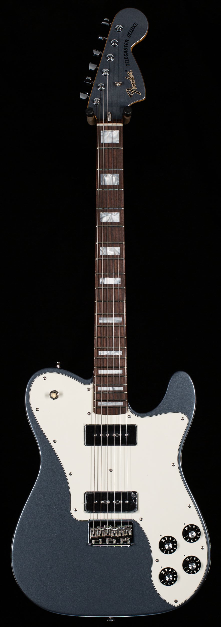 Fender Chris Shiflett Cleaver Telecaster Deluxe Rosewood Fingerboard Charcoal Frost Metallic (662)